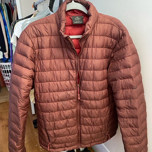 Brown puffer jacket - Picture 3 of 4